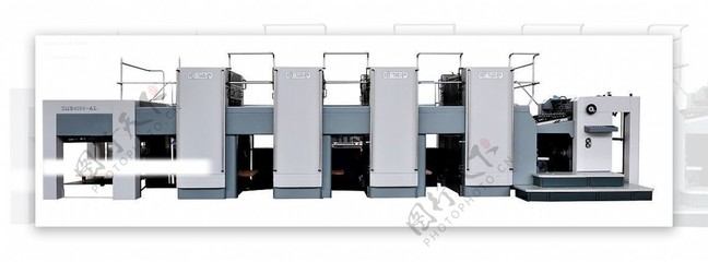 雙面多色印刷機圖片素材-編號11901411-